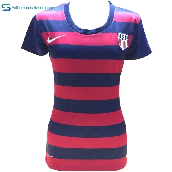 Camiseta Estados Unidos Gold Cup Mujer 2017